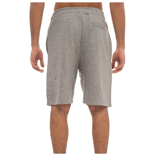 Be Nation Ανδρική βερμούδα Essentials Terry Shorts With Embossed Logo Be Nation Ανδρική βερμούδα Essentials Terry Shorts With Embossed Logo